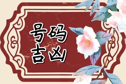 手机号数字五行